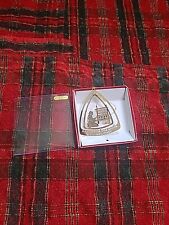 Garden of The Gods Christmas Ornament Nations Treasures 24K Gold Finish Brass picture