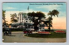 New York NY-New York, Historic Claremont Restaurant, Vintage Souvenir Postcard picture