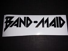 BAND-MAID Title Logo J-Rock Sticker Vinyl Decal Waterproof picture