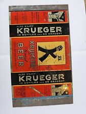 krueger Finest beer can Unrolled Sheet picture