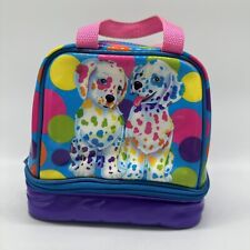 Vintage Lisa Frank Lunchbox Spotty & Dotty Dalmatians Dogs 2000s Soft Lunch Bag picture