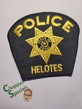 HELOTES TEXAS POLICE PATCH-New picture