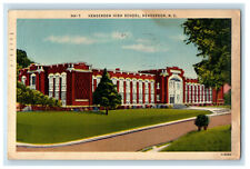 1951 Henderson High School Henderson North Carolina NC Vintage Posted Postcard picture
