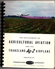 AG-2 Rare 1959 AGRICULTURAL AVIATION AND THE TRANSLAND Ag-2 AIRPLANE Aircraft pb picture