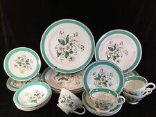 Vintage Earthenware Magnolia by EDWIN KNOWLES 24 pc Service for 4 picture