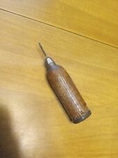 Vintage Hand Spike Extremely Old Wooden Handle Unique Handmade Very Rare Htf picture