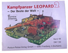 German Army Kampfpanzer Leopard 2 Tank GERMAN TEXT SC Reference Book picture