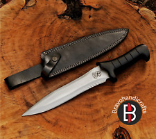 RE4 Leon Kennedy's Knife, Handmade 5160 Spring Steel Bowie knife, Tactical Knife picture