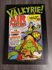 Fred Kida's Valkyrie Air Fighters Comics and Airboy 1982 Yronwode Ken Pierce picture