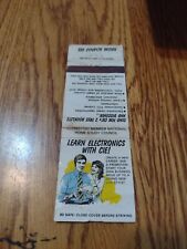 . Matchbook Cover: See Offer Inside. Learn  Electronics #5.   MB186 picture