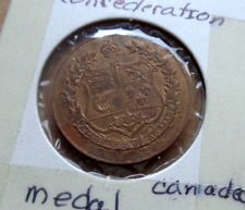 Canada medal 1867-1927 Confederation  (c) picture