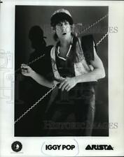 1984 Press Photo Iggy Pop - mjx12199 picture