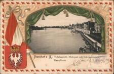 Germany 1903 Frankfurt-Mainquai Postcard 10 stamp Vintage Post Card picture