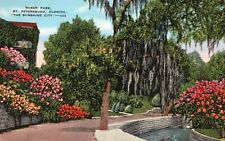 Postcard FL St Petersburg Florida Roser Park Posted 1948 Linen Vintage PC H8236 picture