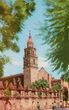 Catedral De Cuernavaca Mexico Vintage 50's Postcard picture