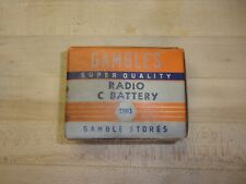 Vintage Gambles Radio C Battery #2003 Super Quality 4.5 Volts  picture