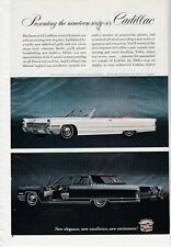 Original 1966 Cadillac Magazine Ad 