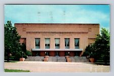 Topeka KS-Kansas, Municipal Auditorium, Antique Vintage c1966 Souvenir Postcard picture