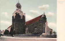 LYMINGTON, Hampshire UK England CHURCH OF ST THOMAS THE APOSTLE c1910's Postcard picture