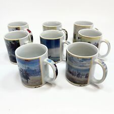 Mort Kunstler Civil War Ceramic Coffee Mug-Henriksen's set of 8 picture