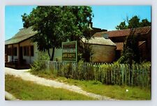 Postcard Texas Fredericksburg TX Pioneer Home Store 1960s Unposted Chrome picture