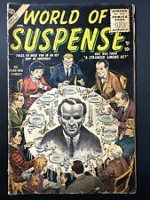 World of Suspense #1 Atlas Comics Horror Silver  Age 1956 Fair *A4 picture