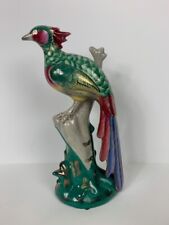 Vintage Peacock Japanese Statue Porcelain picture