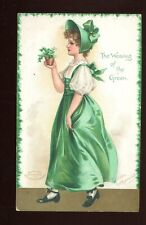 Irish Lass-artist signed, Ellen Clapsaddle-1908 picture