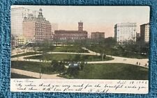 Vintage 1906 Postcard, Battery Park & Produce Exchange, NYC, mailed to Pennsyl. picture