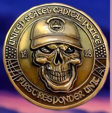 Washington DC January 6th 1st Responders Police Officers Challenge Coin Replica picture