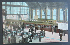 Sullivan Square Elevated Station Boston MA Posted DB Postcard picture