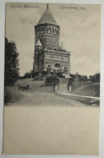President Garfield Monument Cleveland Ohio Postcard c1900s picture