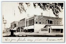 1907 East Avenue Building Stores Amboy Illinois IL RPPC Photo Antique Postcard picture