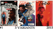 STAR WARS LANDO #1 (2015)-CHRISTOPHER COVER+1:25 LAND+MALEEV EXCLUSIVE- VF+/NM picture
