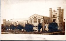 RPPC Princeton University Gymnasium, Princeton New Jersey- Photo Postcard c1910s picture