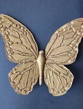 Vintage Hard Plastic Butterfly  Wall Hanging 3PC lot  picture