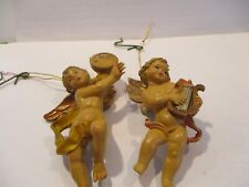 2 Medium Angels with Musical Instruments from Italy picture