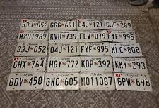 Lot of 20 Vintage Maryland License Plates picture