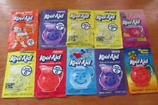 Vint. lot of 10 Kool Aid Drink Packets 1980's, sealed, Fred Flintstones 1988 picture