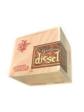 Great-Looking Dovetailed UNHOLY COCKTAIL DIESEL SHORTY CIGAR BOX, Sliding Lid picture