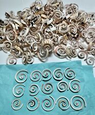 Slice Cut Spiral Seashells Craft Shells 15 each Lot Fun Shape Sailors Valentine picture