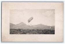 c1910's Early Balloon Test Flight Desert Mountain View AZ  RPPC Photo Postcard picture