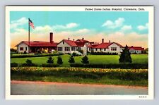 Claremore OK-Oklahoma, United States Indian Hospital, Antique, Vintage Postcard picture