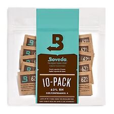 Boveda 62% Two-Way Humidity Control Packs For Storing ½ oz – Size 4 – 10 Pack... picture