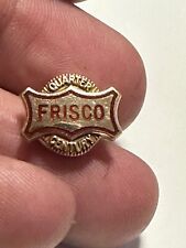 St. Louis & San Francisco Railway Frisco 25 Year 14K Employee Service Pin picture