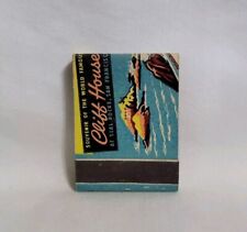 Vintage Cliff House Restaurant Full Feature Matchbook San Francisco Advertising picture
