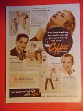 1941 COFFEE Americas' Favorite Drink vintage print ad picture