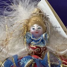 Christopher Radko Christmas ornament Lady Claret. 9.5 In Org Tag. 00.315.0(064). picture