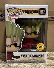 Funko Pop Vash The Stampede Chase #1362 Trigun Free Protector & Shipping picture
