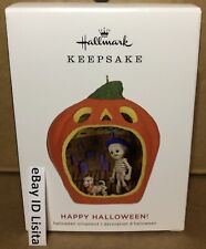 Hallmark 2019 Happy Halloween Ornament Skeletons 7th in Series Mint in Mint Box picture